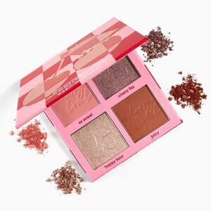 NWT CIATÉ LONDON Cherry Bomb Blush and Highlighter Palette